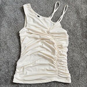 H&M Cream Double Strap Top